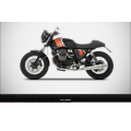ZARD Dual Slip-on Exhaust for Moto Guzzi V7 and V7 II (all) ZARD Dual Slip-on Exhaust for Moto Guzzi V7 and V7 II (all)